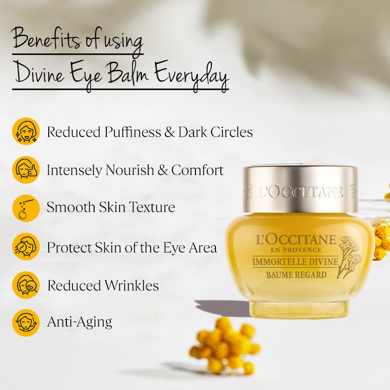 L'Occitane Immortelle Divine Anti-Aging Eye Balm