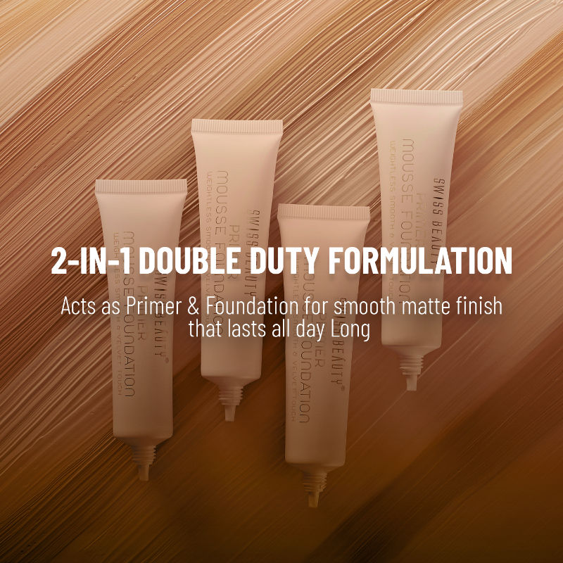 Swiss Beauty Primer Mousse Foundation