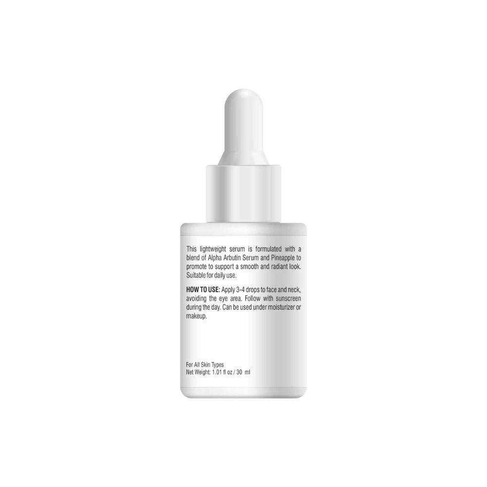 Oshea Herbals Phytoderma Face Serum With 2% Alpha Arbutin & Pineapple Extract Reduces Dark Spots