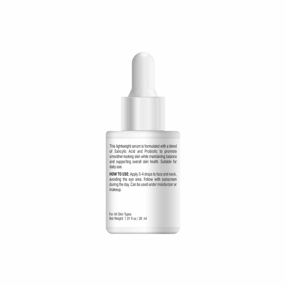 Oshea Herbals Phytoderma Face Serum With 2% Salicylic Acid & Probiotics Reduces Rough & Uneven Skin