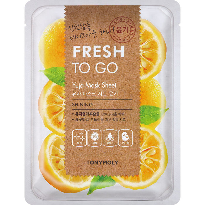 TONYMOLY Korean Fresh To Go Face Sheet Mask