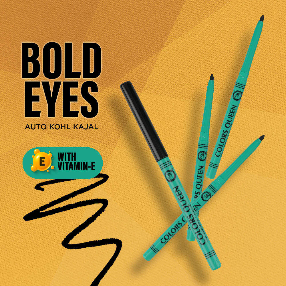 Colors Queen Bold Eyes Auto Kohl Kajal