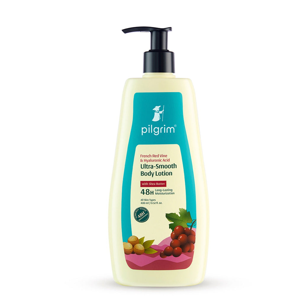 Pilgrim French Red Vine & Hyaluronic Acid Ultra-Smooth Body Lotion