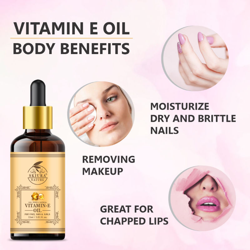 Skiura Nature Vitamin E Oil Pure & Natural