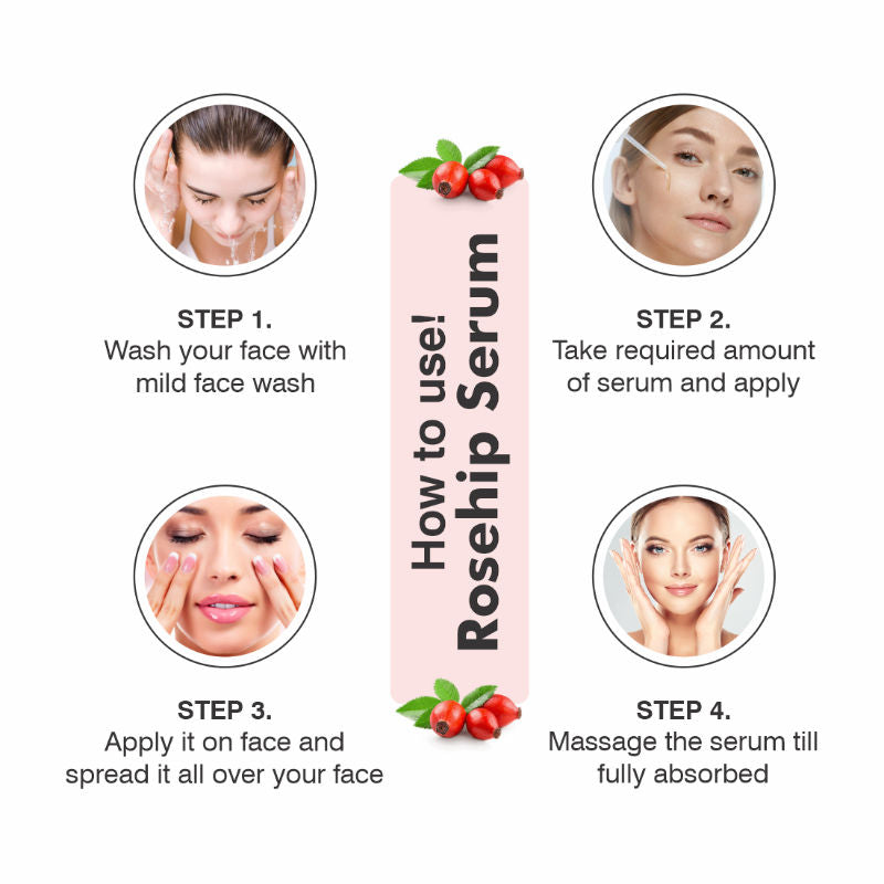 Skiura Nature Rosehip Serum For Radiant Glow