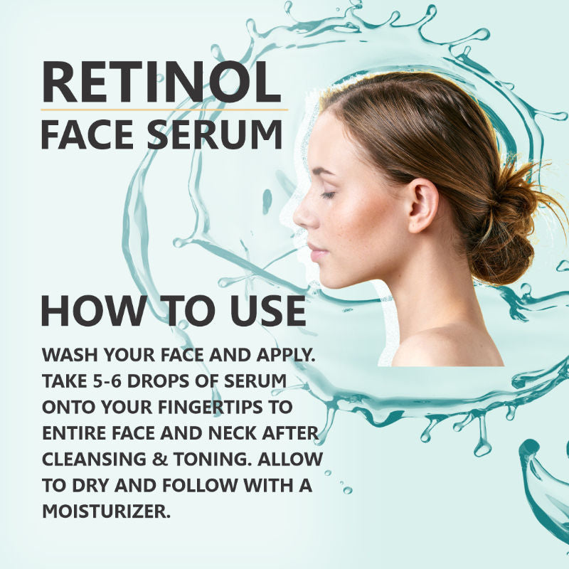 Skiura Nature Retinol 2 % With Vitamin E & Hyaluronic Face Serum