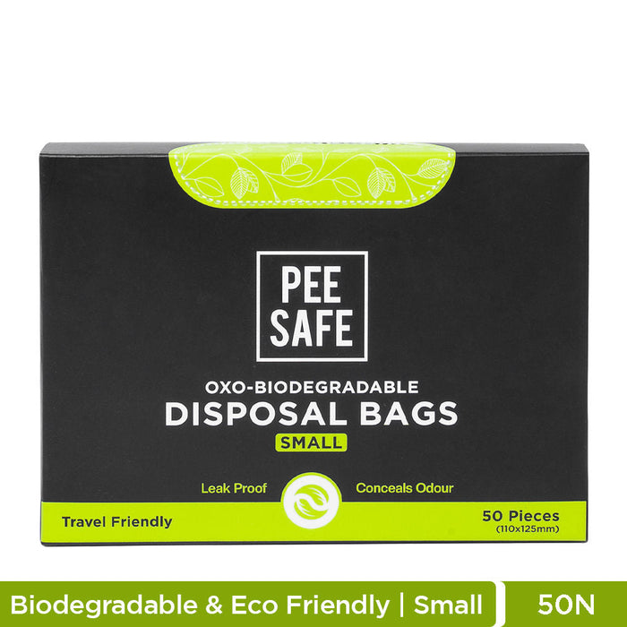 Pee Safe Oxo Biodegradable Disposal Bags For Panty Liners