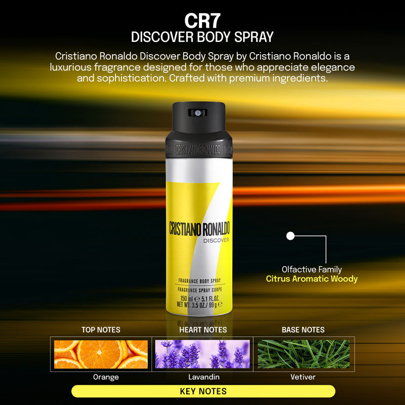 Cristiano Ronaldo Discover Body Spray