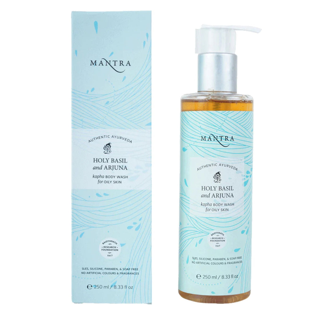 Mantra Herbal Holy Basil & Arjuna Kapha Body Wash For Oily Skin