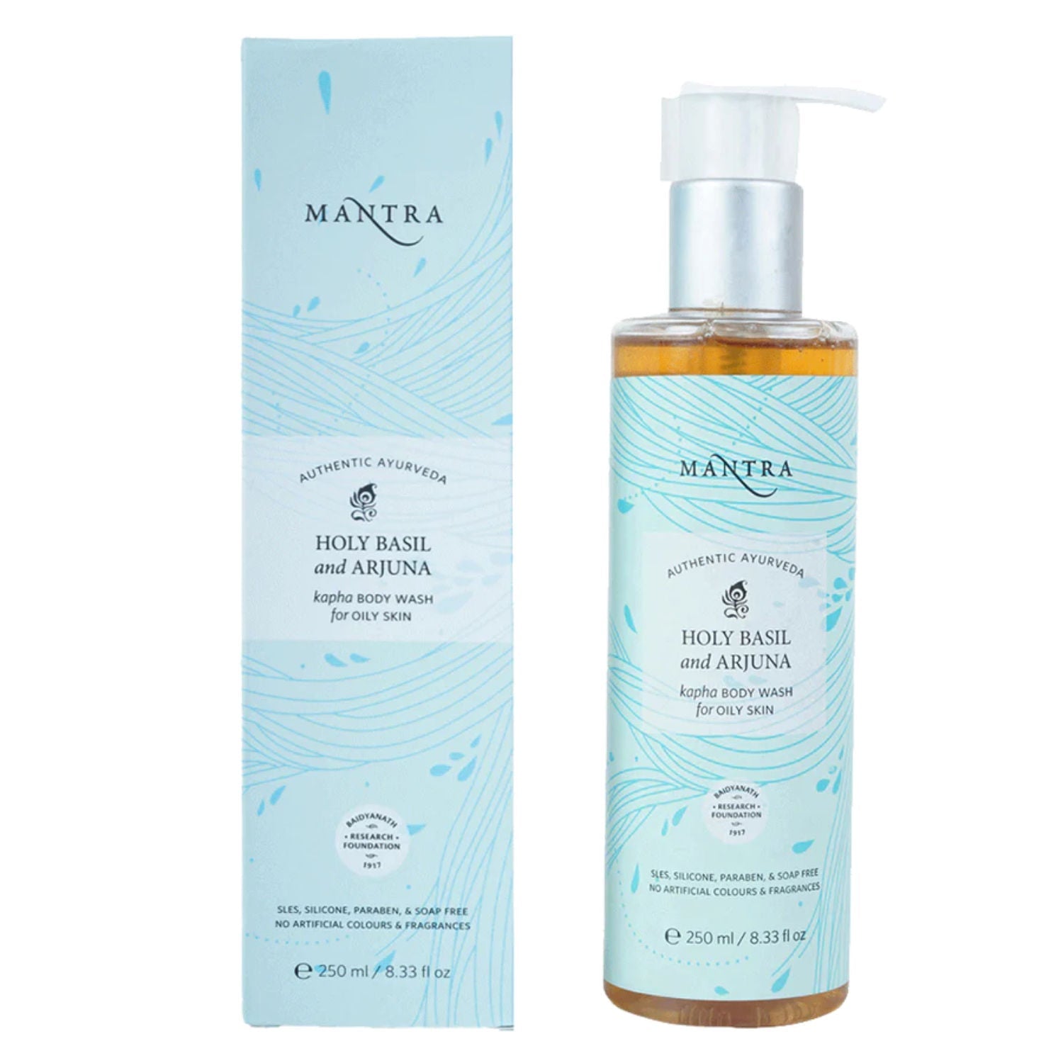 Mantra Herbal Holy Basil & Arjuna Kapha Body Wash For Oily Skin