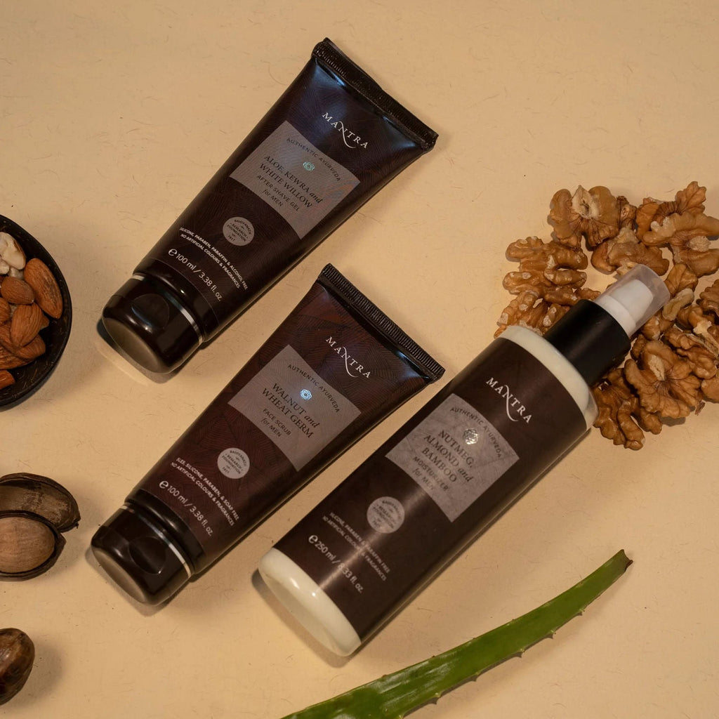 Mantra Herbal Aloe, Kewra & White Willow After Shave Gel For Men