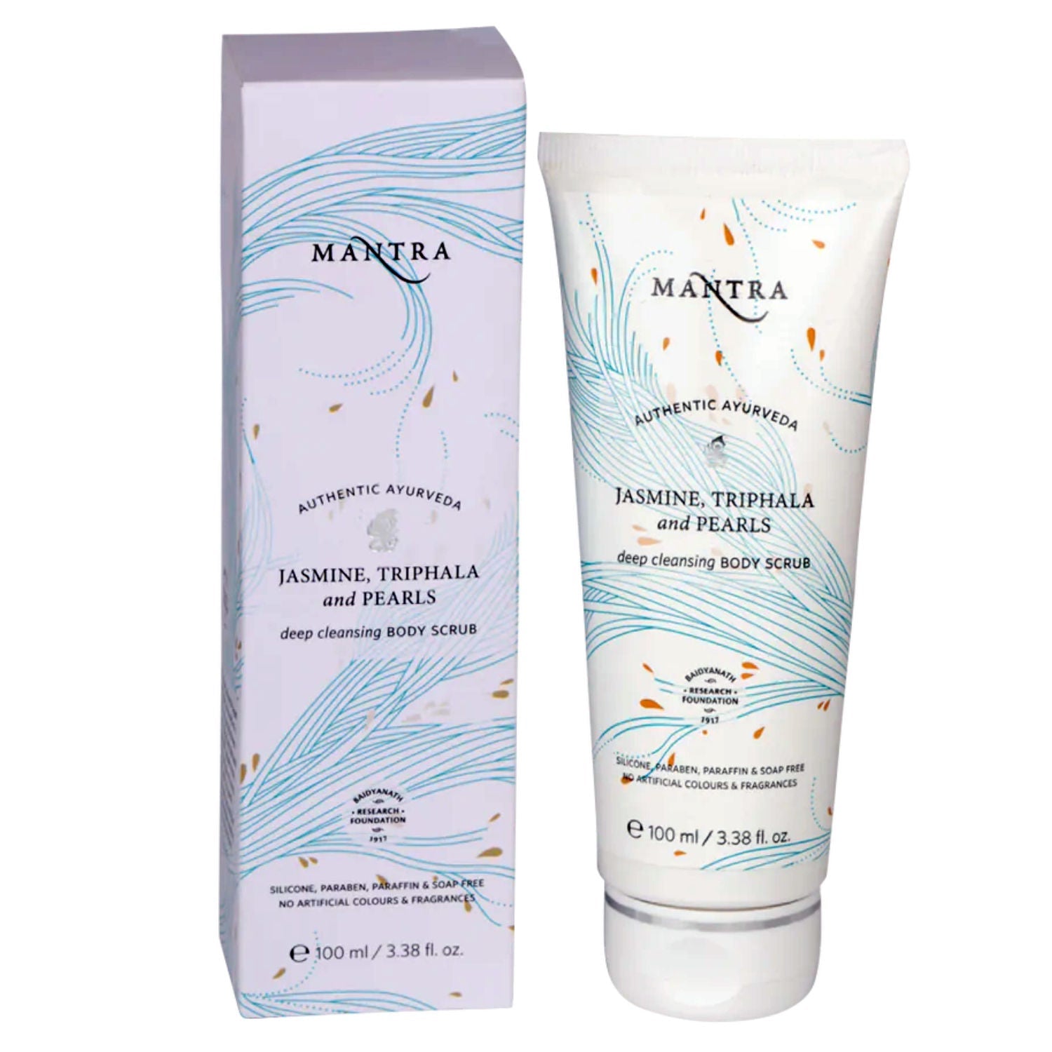 Mantra Herbal Jasmine, Triphala And Pearls Deep Cleansing Body Scrub