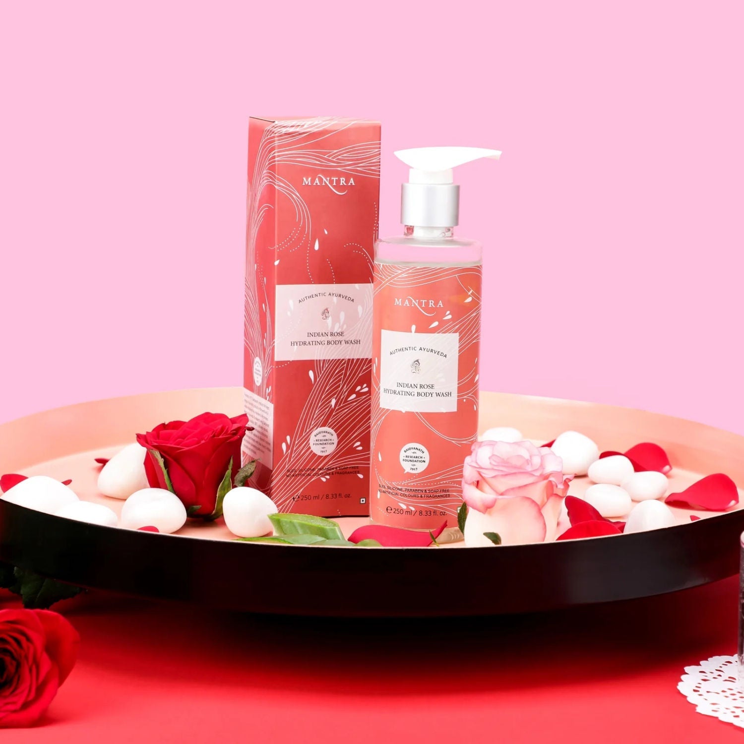 Mantra Herbal Indian Rose Hydrating Body Wash