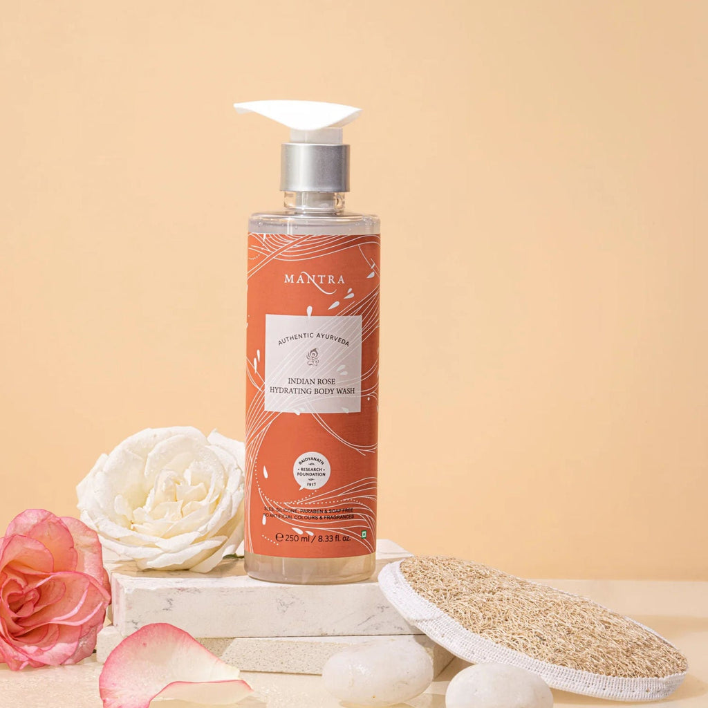 Mantra Herbal Indian Rose Hydrating Body Wash