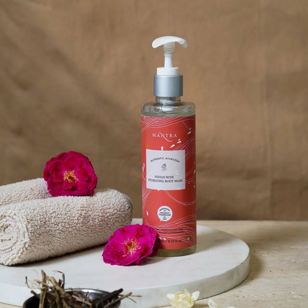 Mantra Herbal Indian Rose Hydrating Body Wash