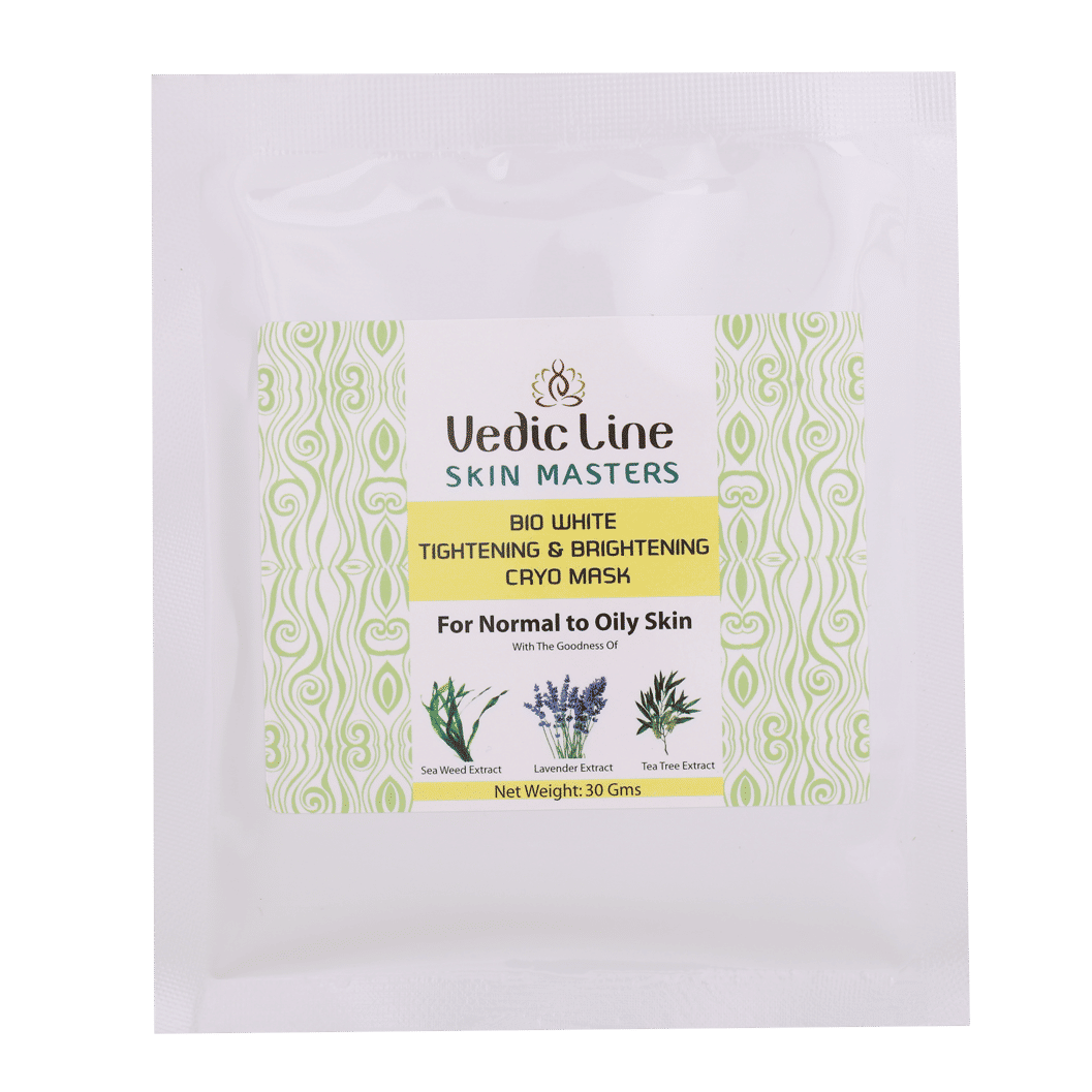 Vedic Line Bio White Tightening & Brightening Cryo Mask (For Normal to Oily Skin)