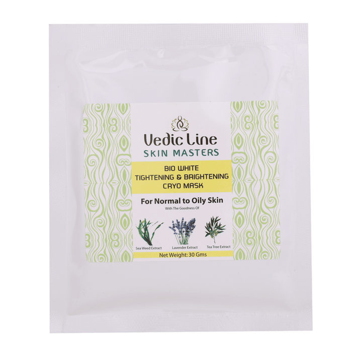 Vedic Line Bio White Tightening & Brightening Cryo Mask (For Normal to Oily Skin)