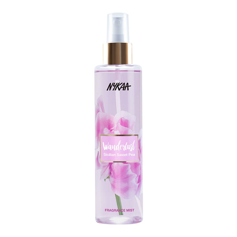 Wanderlust Sicilian Sweet Pea Floral Perfume Mist for Body & Hair