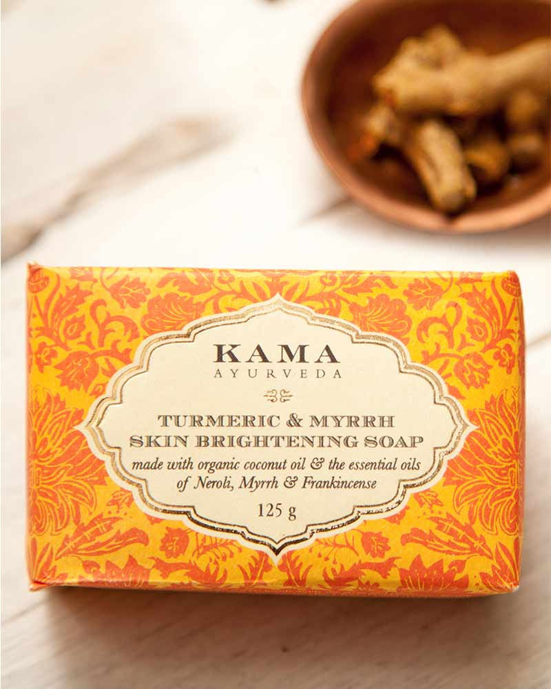 Kama Ayurveda Turmeric & Myrrh Skin Brightening Soap