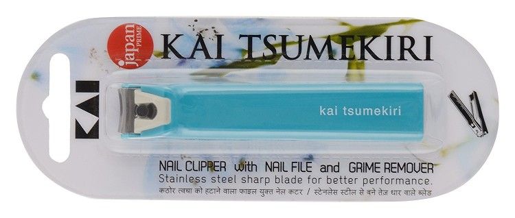 Kai 144034 Nail Clipper - Blue