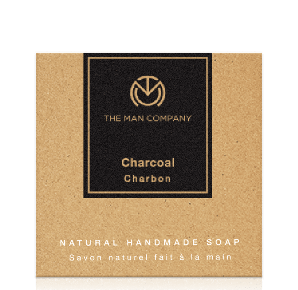 The Man Company Charcoal Soap Bar - Black