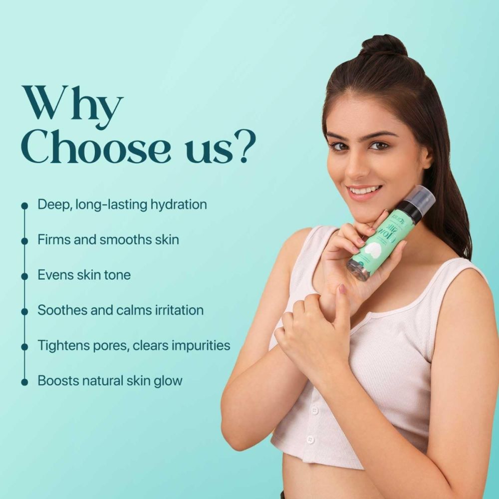 Uniqura Korean Glass Skin Face Toner for Glowing Skin with 2% Niacinamide & Rice Water Toner & Mist