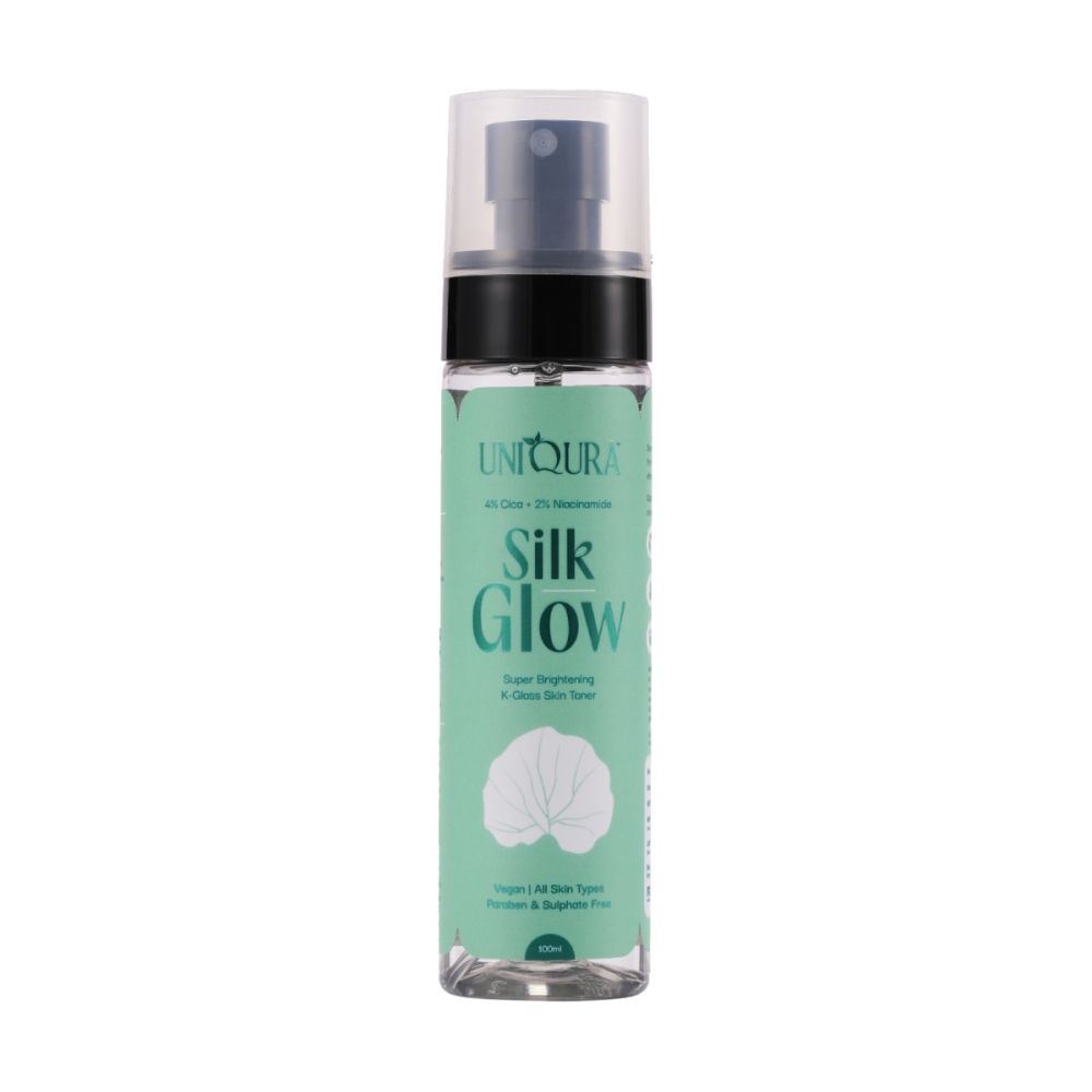 Uniqura Korean Glass Skin Face Toner for Glowing Skin with 2% Niacinamide & Rice Water Toner & Mist
