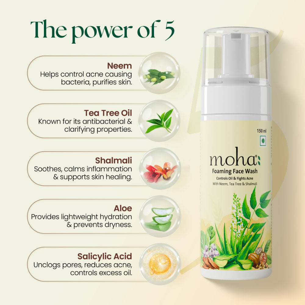 Moha Foaming Facewash