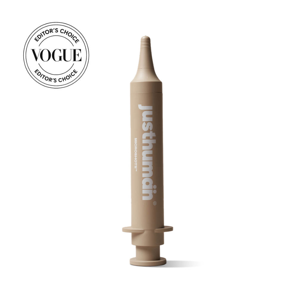 Just Human Microshots AgeDefying Peptide Cream Anti-Aging Fine Line Wrinkle Smoothing collagen boost