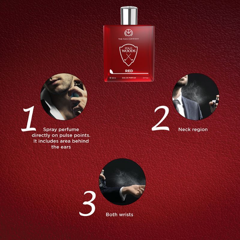 The Man Company EDP For Men - Polo Red