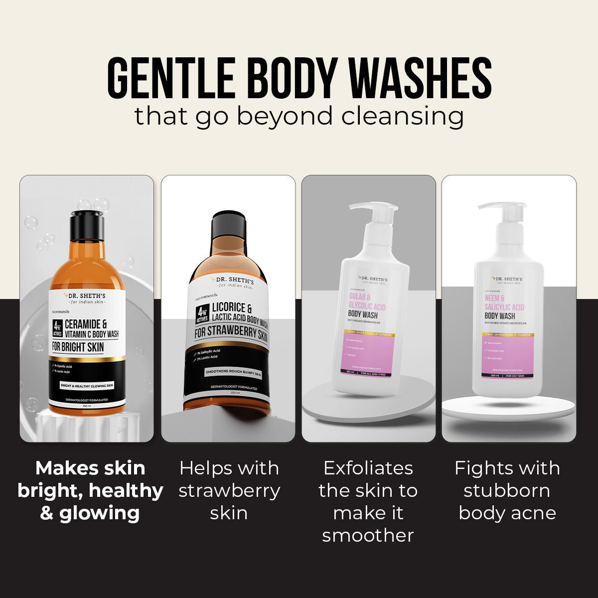 Dr. Sheth's Ceramide & Vitamin C Body Wash