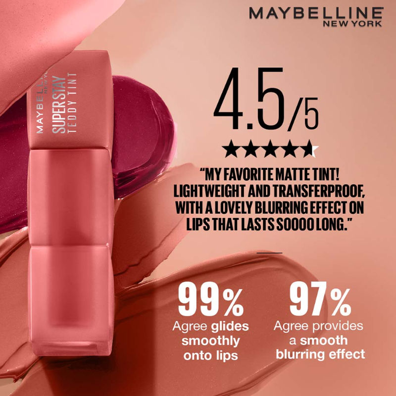 Maybelline New York Superstay Teddy Tint - Lip And Cheek Color