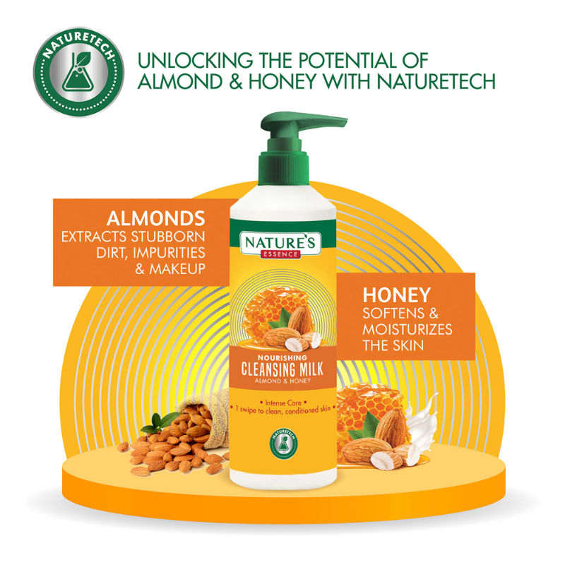 Nature's Essence Nourishing Cleansing Milk Almond & Honey