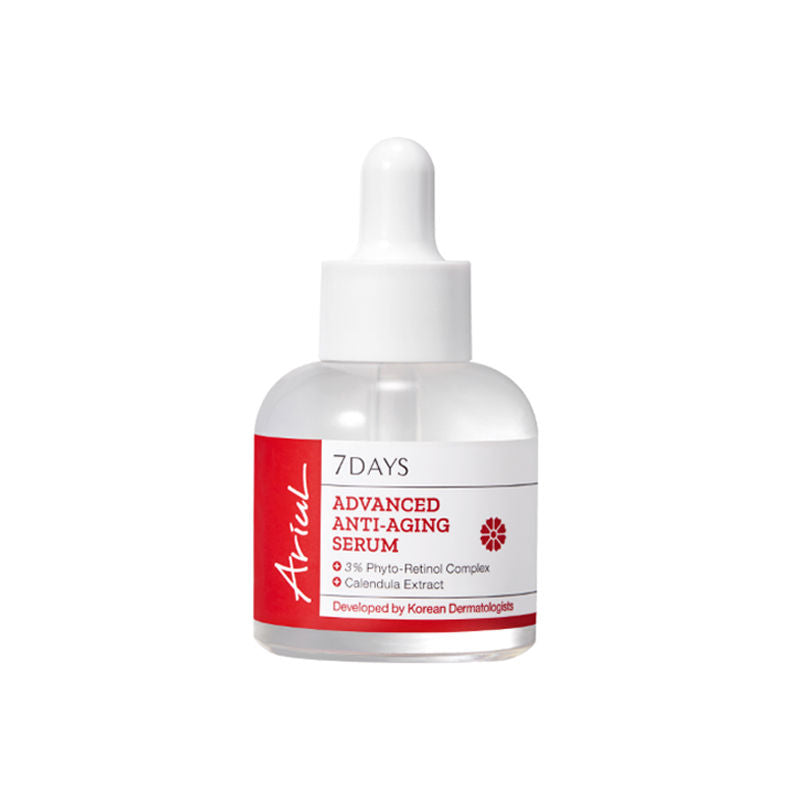 Ariul 7Days Advanced Anti-Aging Serum, Phyto-Retinol Korean Serum to Smooth & Firm Skin
