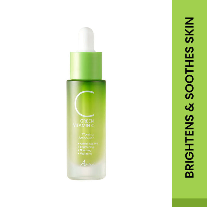 Ariul Green Vitamin C Toning Ampoule Korean Brightening Serum