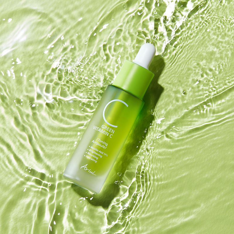 Ariul Green Vitamin C Toning Ampoule Korean Brightening Serum