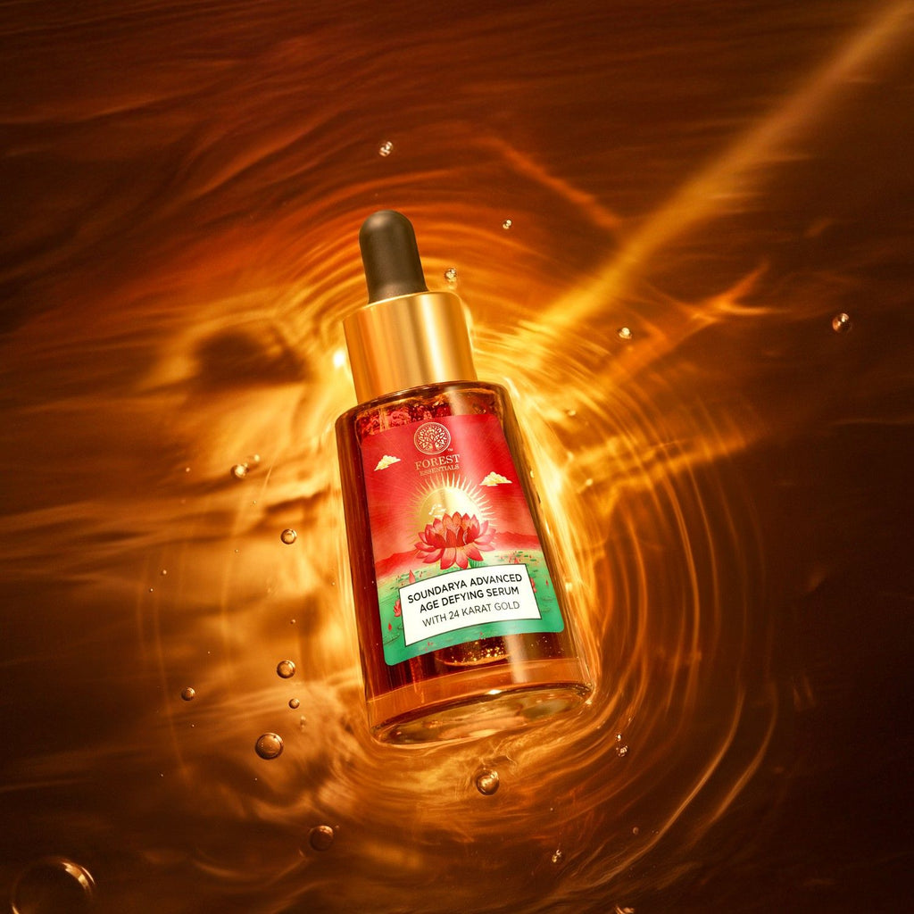 Forest Essentials Advanced Soundarya Age Defying Facial Serum With 24K Gold