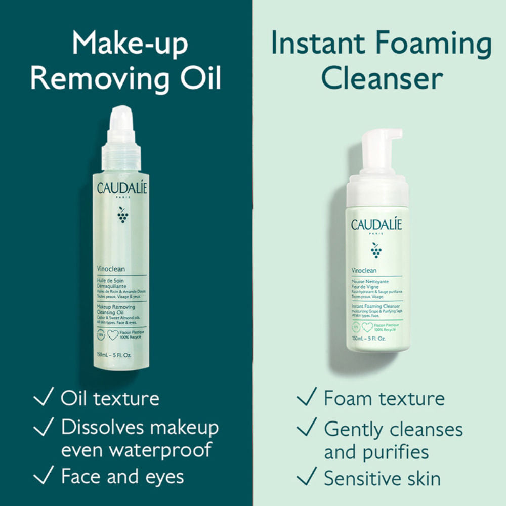 Caudalie Vinoclean Instant Foaming Cleanser (Face Wash)