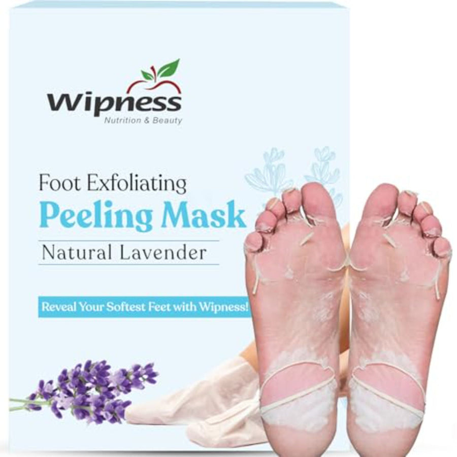 Wipness 100% Natural Foot Peeling & Exfoliating Foot Mask