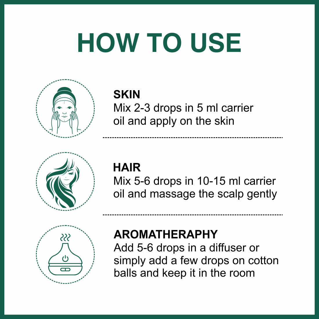 She Essentials Rosemary Essential Oil For Hair Growth & Longer Hair - 100% Pure & Natural