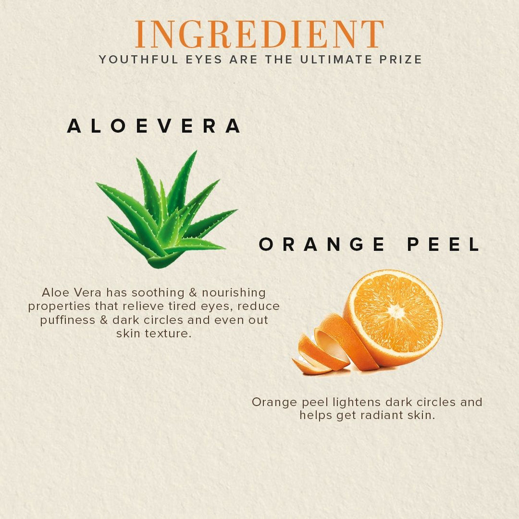 Khadi Natural Under Eye Gel Reduce Dark circles & Puffiness