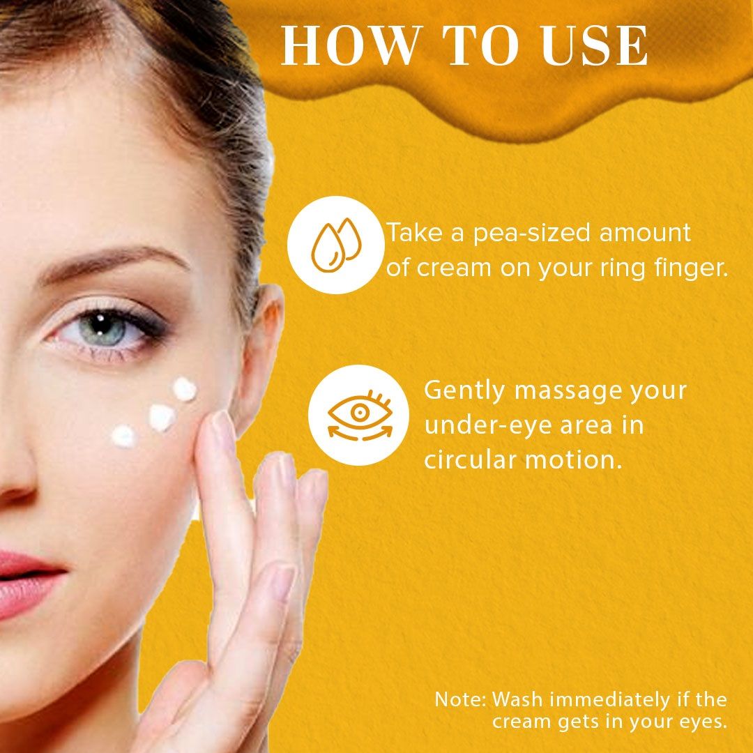 Khadi Natural Under Eye Gel Reduce Dark circles & Puffiness