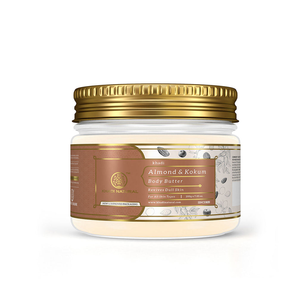 Khadi Natural Almond & Kokum Body Butter Revives Dull Skin
