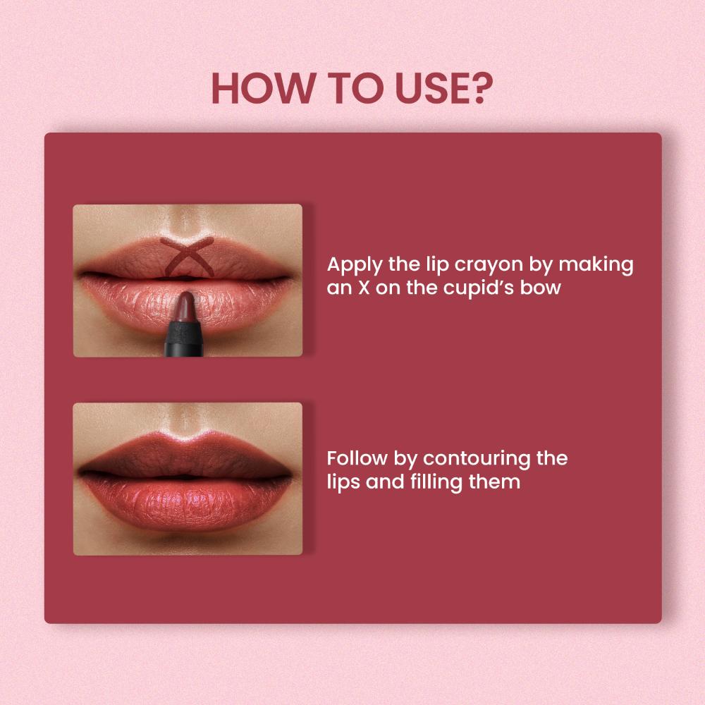 Swiss Beauty Matte Long Lasting Stay Maxx Lip Crayon Lipstick Matte Finish