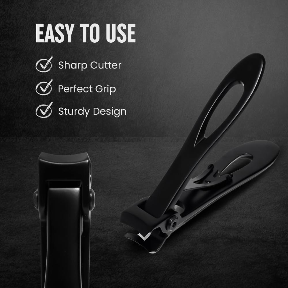 GLEVA Wide Opening Nail Cutter With Filler