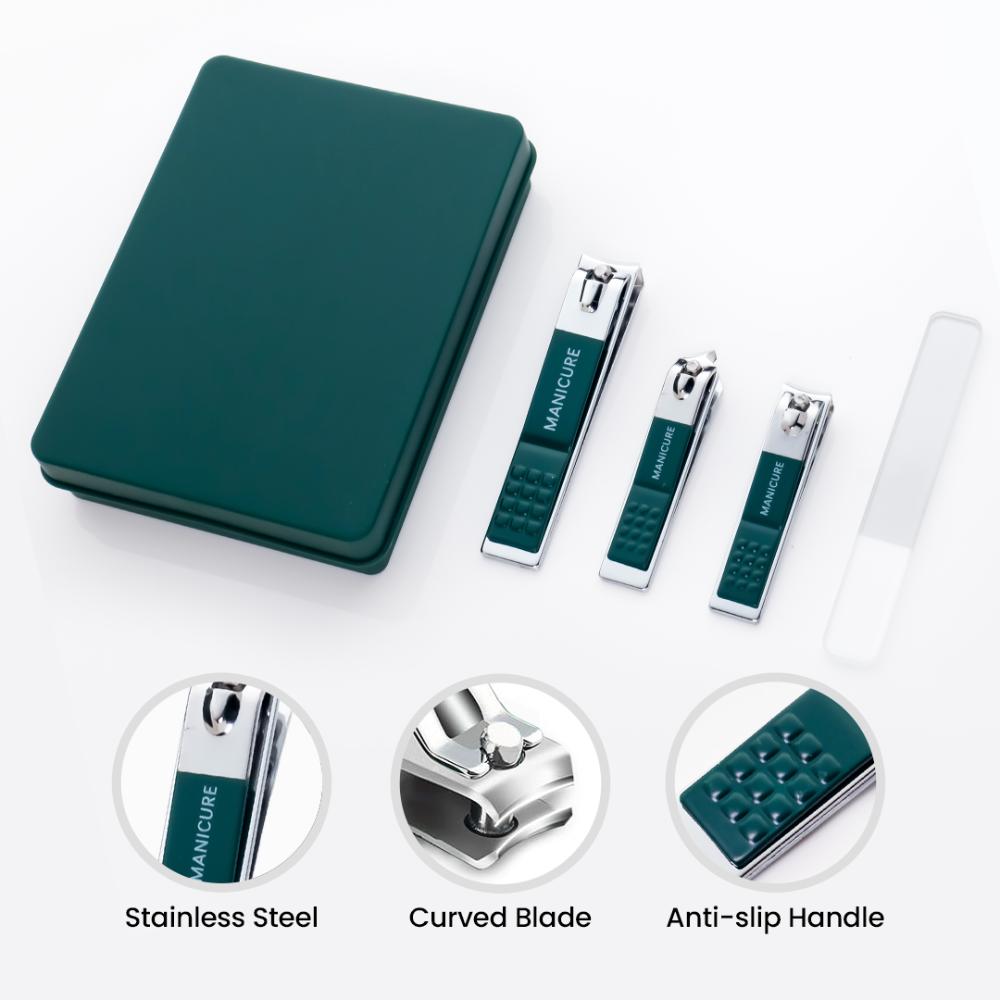 GLEVA Nail Clippers With Glass File