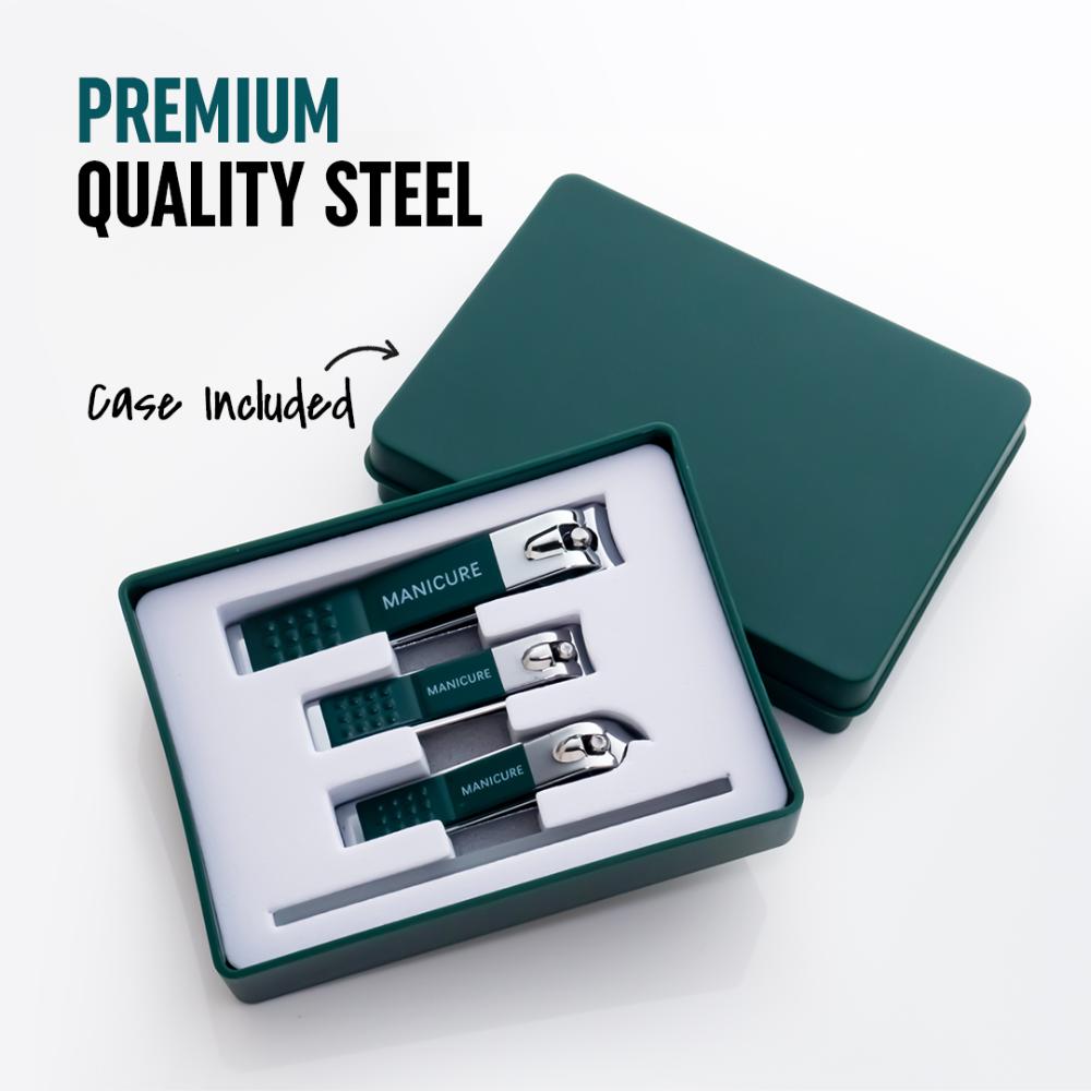 GLEVA Nail Clippers With Glass File