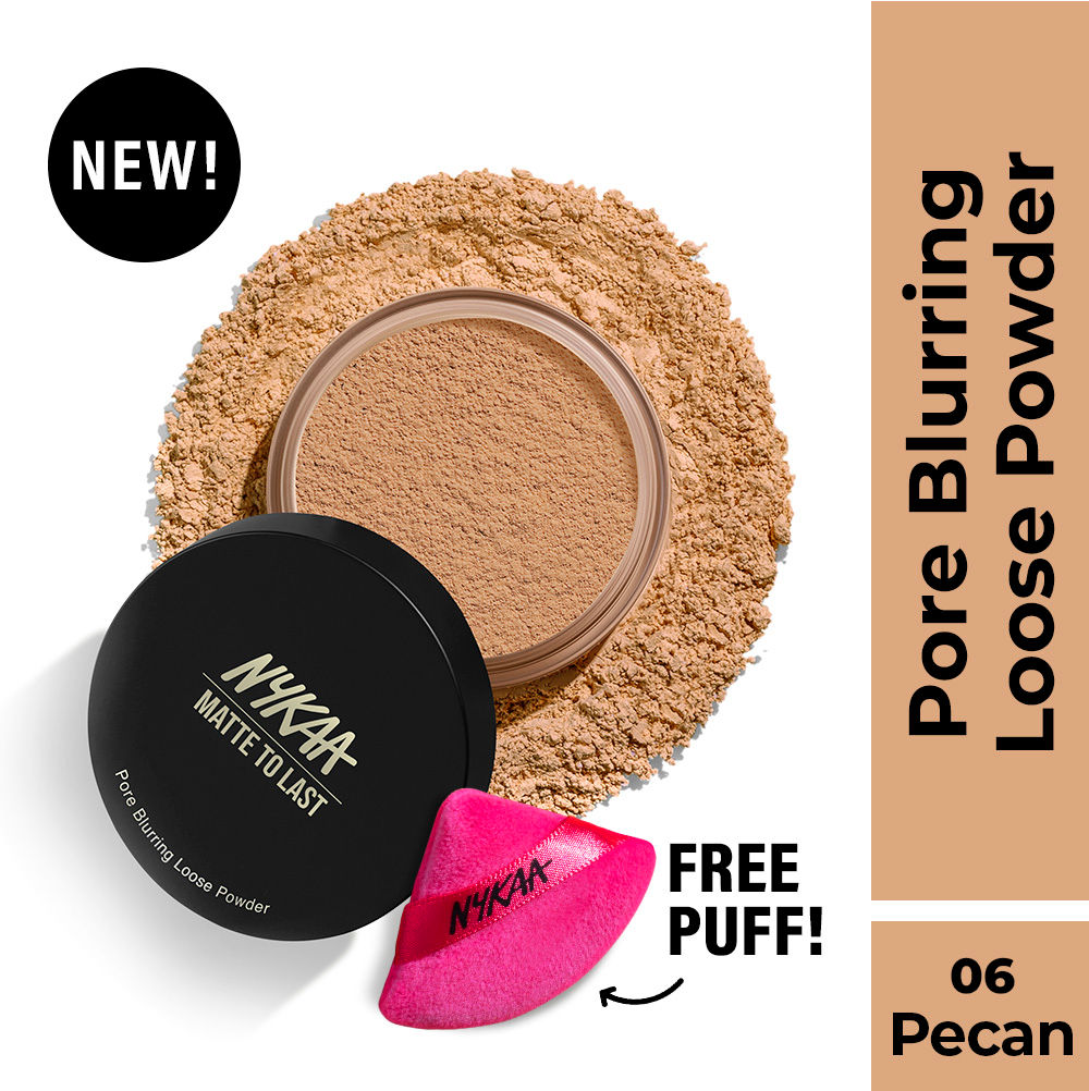 Nykaa Matte to Last Oil Control Loose Setting Powder - Bake, Blur & Set!