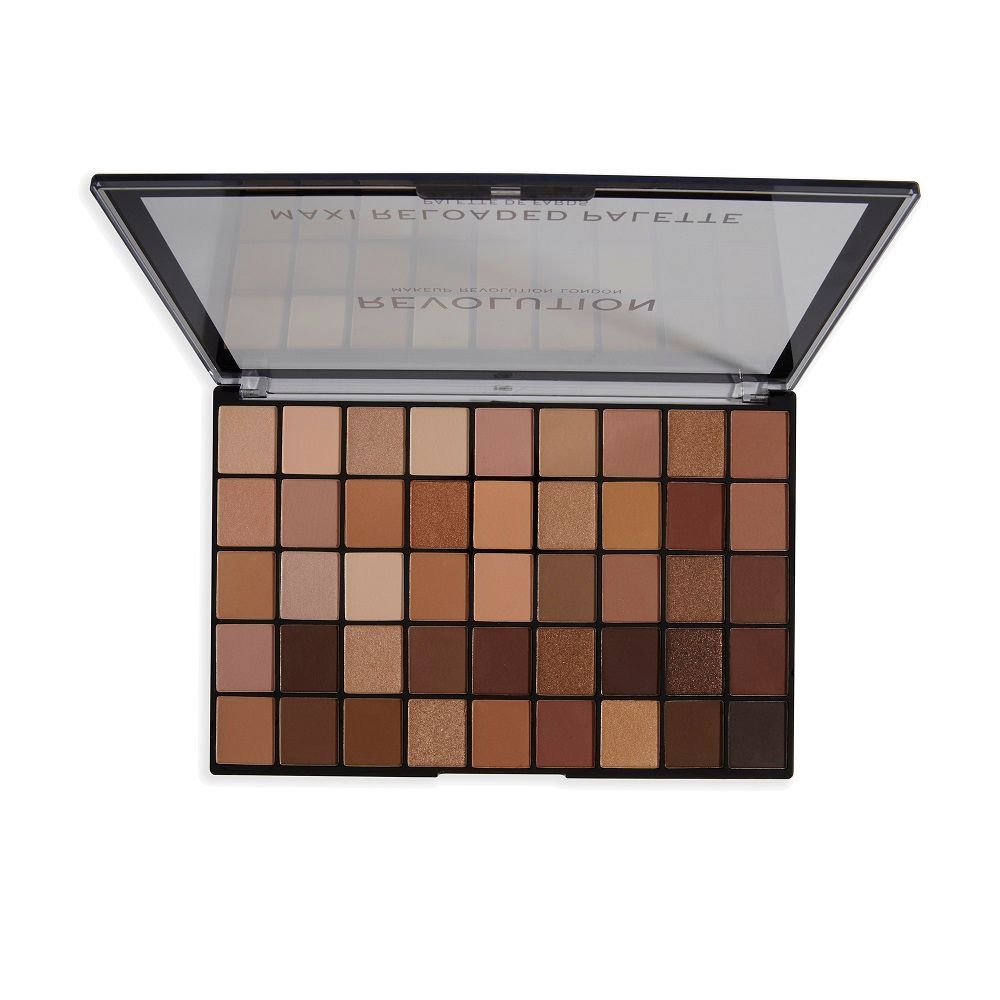 Makeup Revolution Maxi Reloaded Eyeshadow Palette - 45 Shades-Shimmer & Easy Blendable