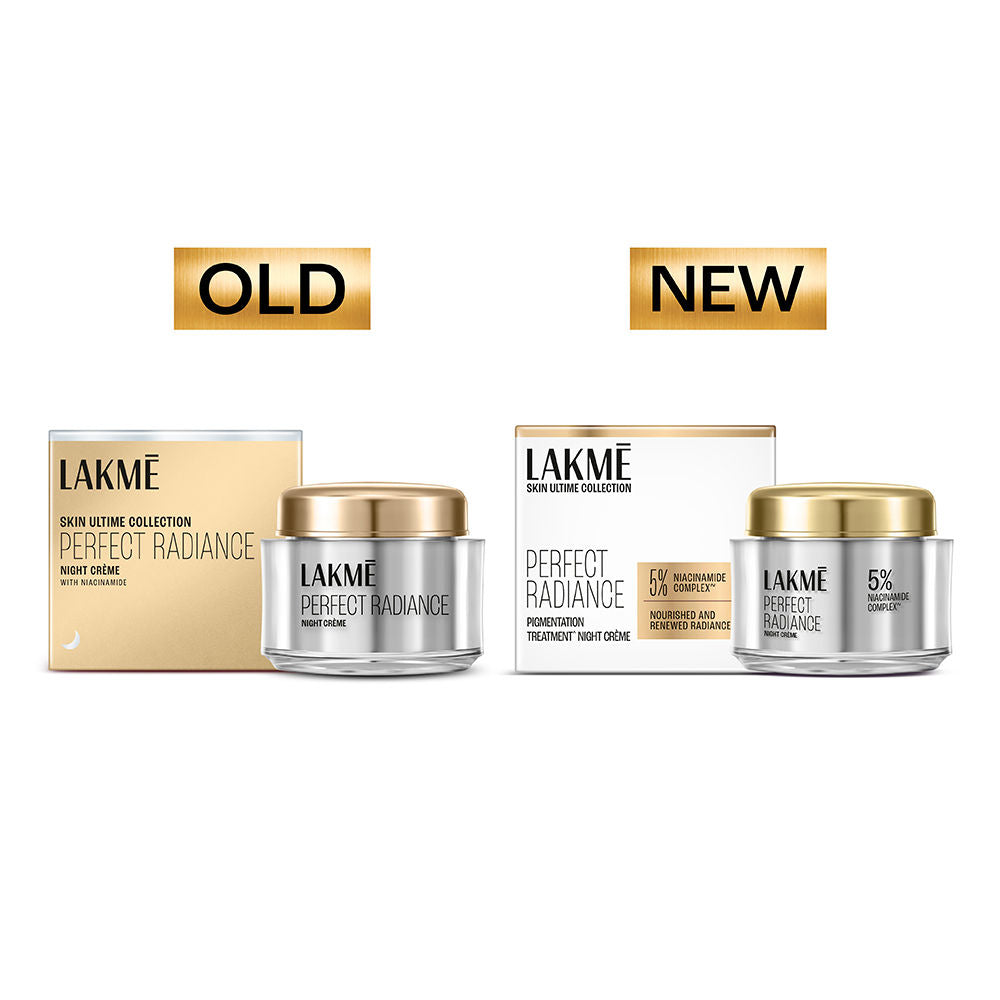 Lakme Perfect Radiance Night Cream 50g with Niacinamide
